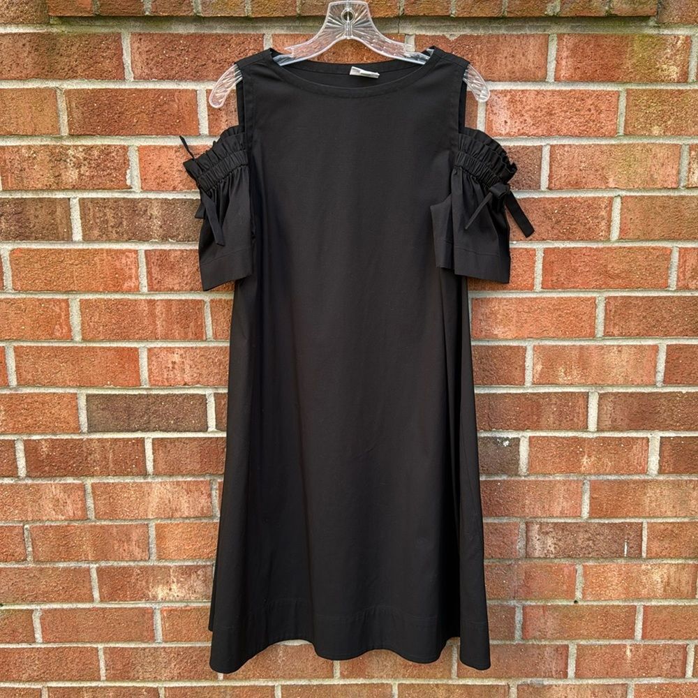 J. Jill Cold Shoulder A-Line Dress sz Small Tall